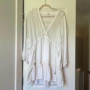 Free People White Dress: S